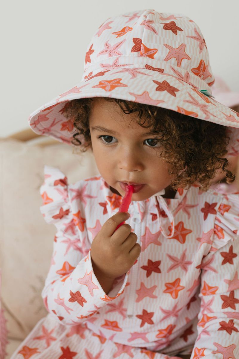 Swim Hat | Wide Brim - Starfish