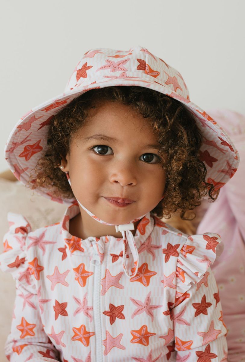 Swim Hat | Wide Brim - Starfish