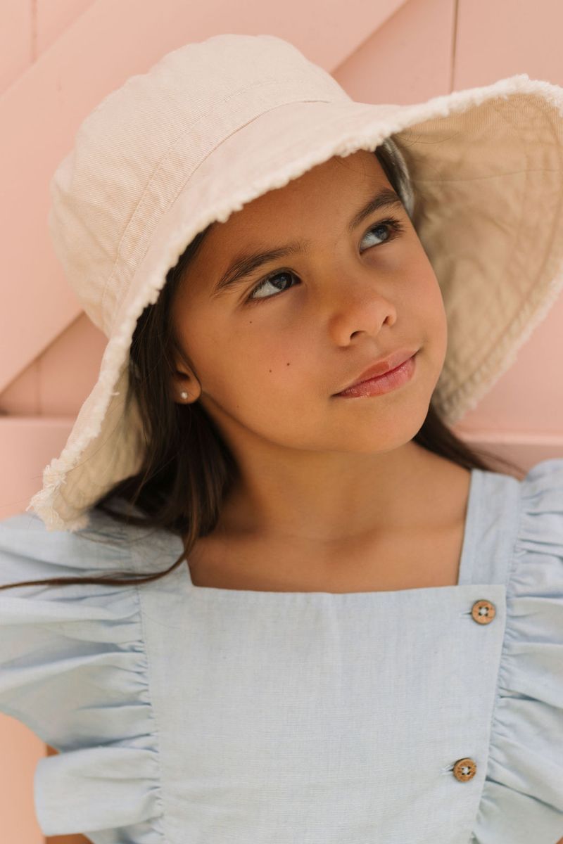 Hat | Frayed Bucket - Vanilla