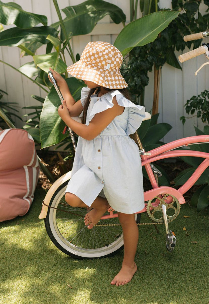 Hat | Wide Brim - Checkmate