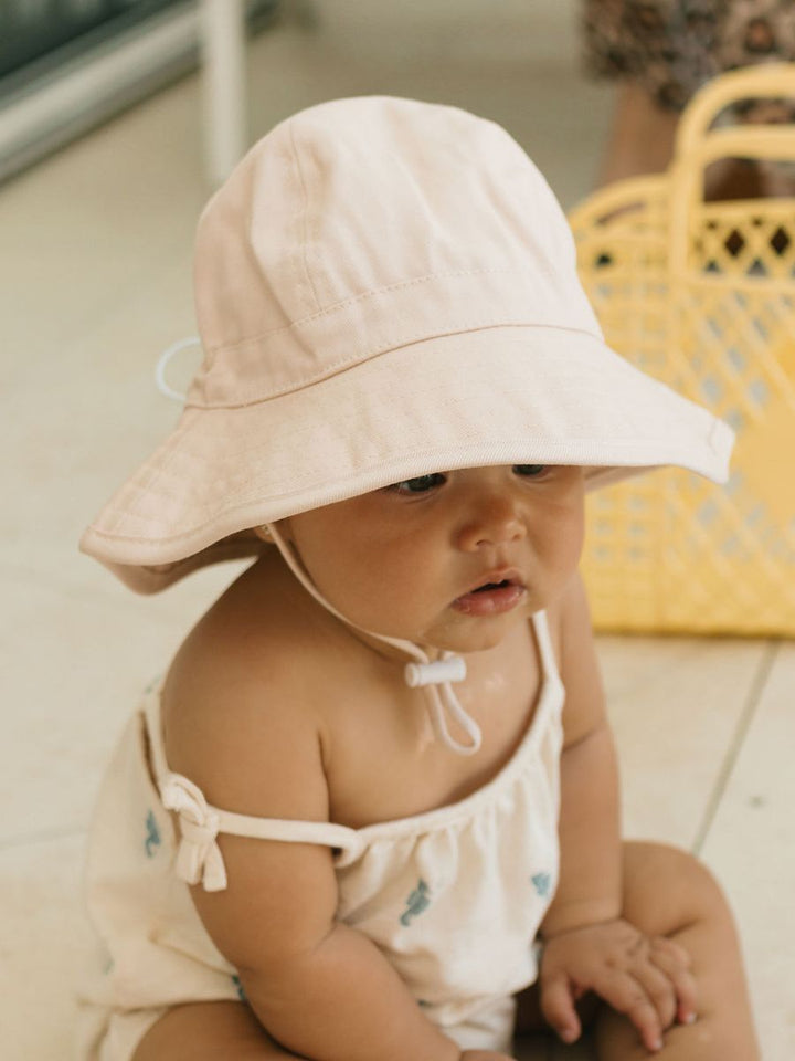 Hat | Wide Brim - Vanilla