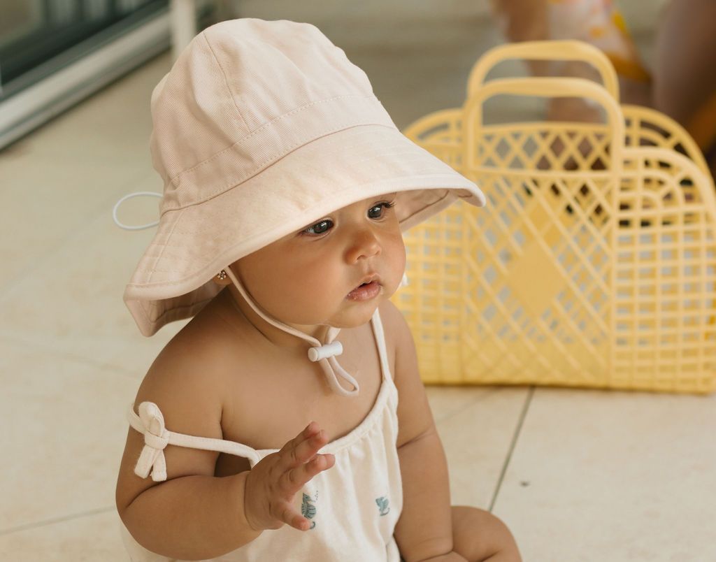 Hat | Wide Brim - Vanilla