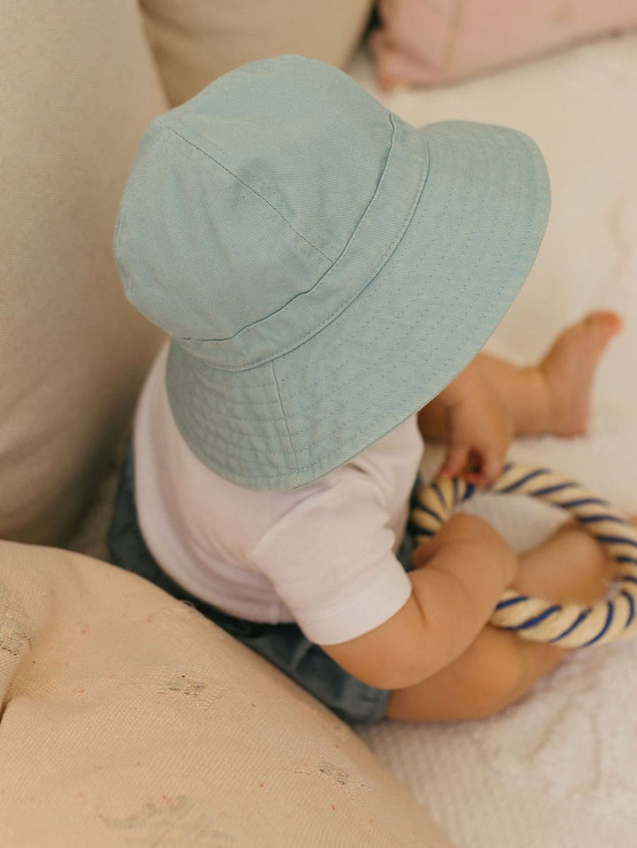 Hat | Wide Brim - Blue