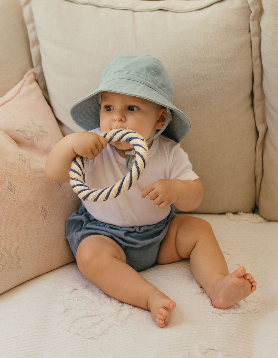 Hat | Wide Brim - Blue