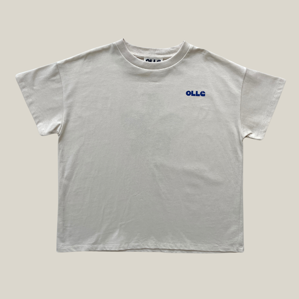 Tee | Sapphire Bloom - Sand