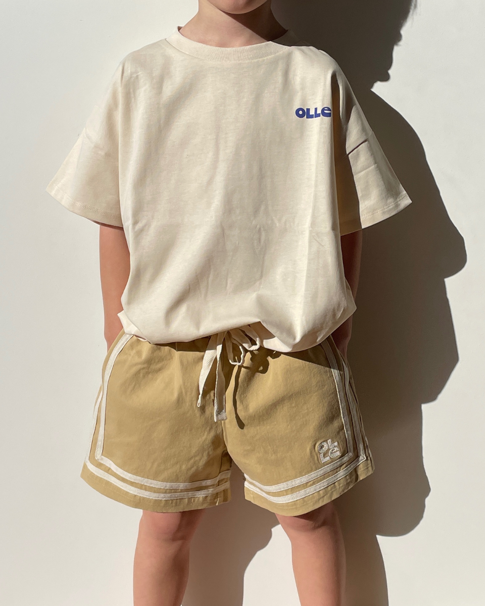 Tee | Sapphire Bloom - Sand
