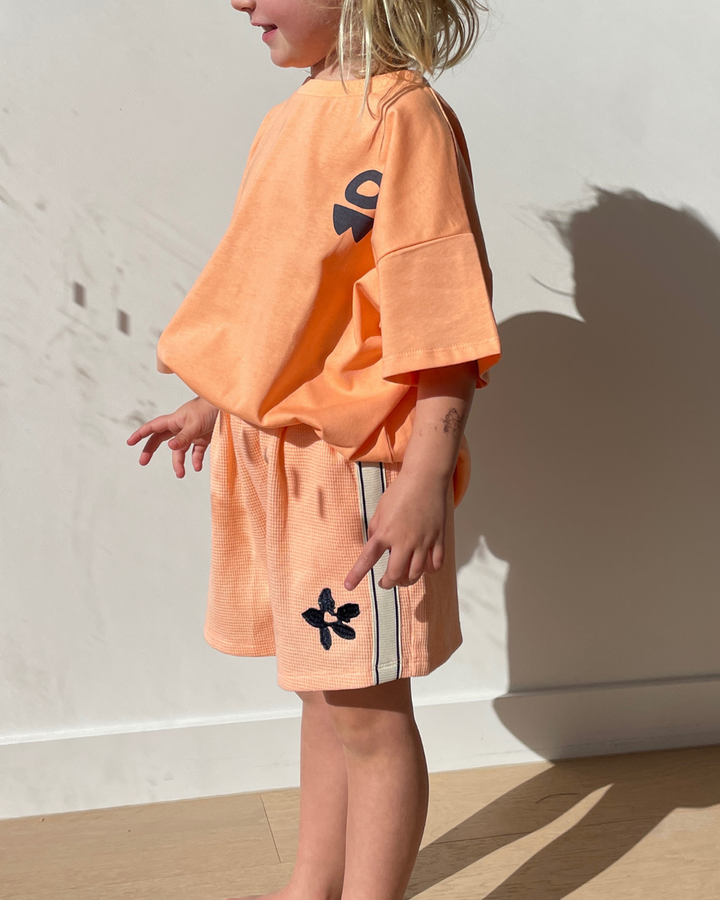 Tee | We Care - Sherbert