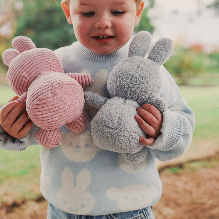 Jumper | Knit Jacquard - Miffy - Baby Blue