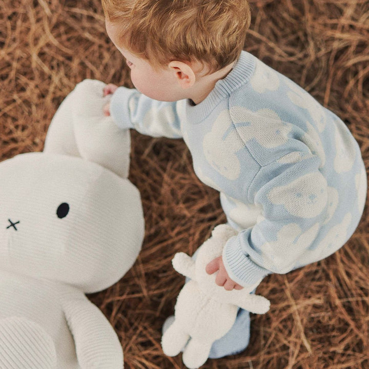 Jumper | Knit Jacquard - Miffy - Baby Blue