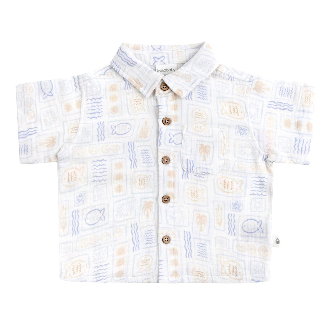 Shirt | Woven - Salty Shores