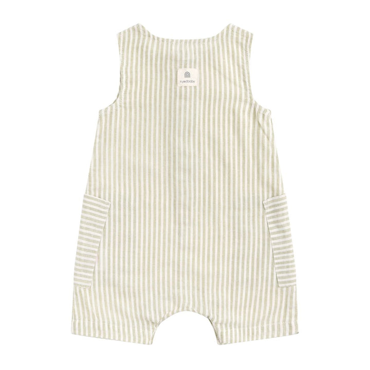 Shortall | Woven - Striped Sage