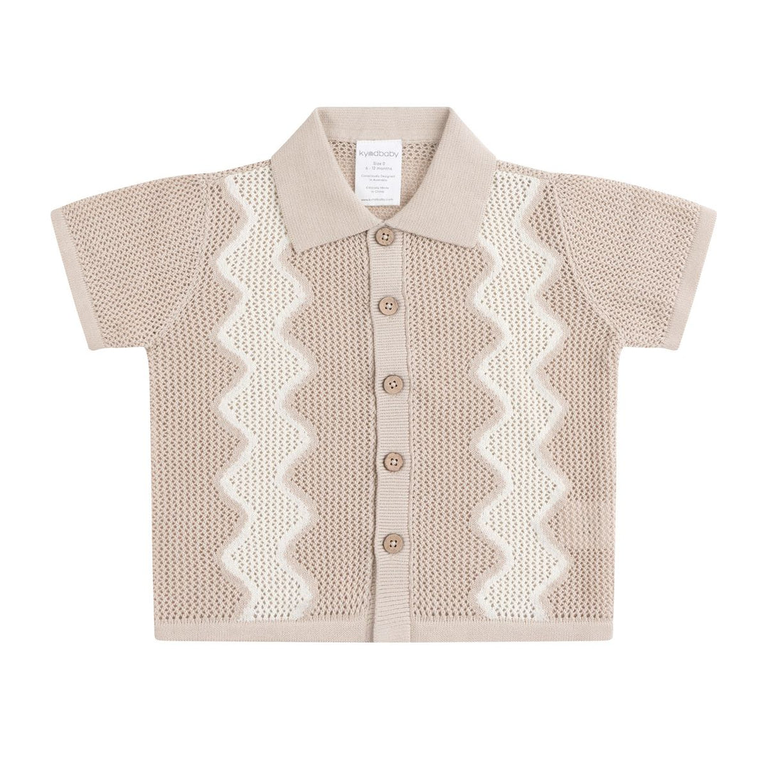 Shirt | Mesh Knit - Shell