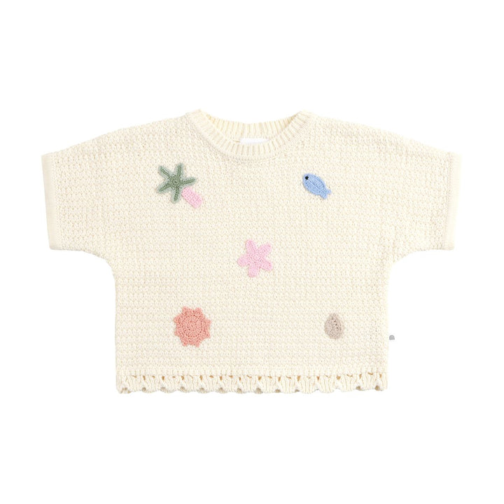 Tee | Crochet - Coconut