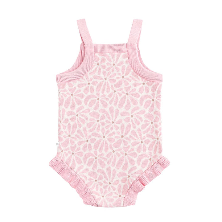 Romper | Knit - Hibiscus