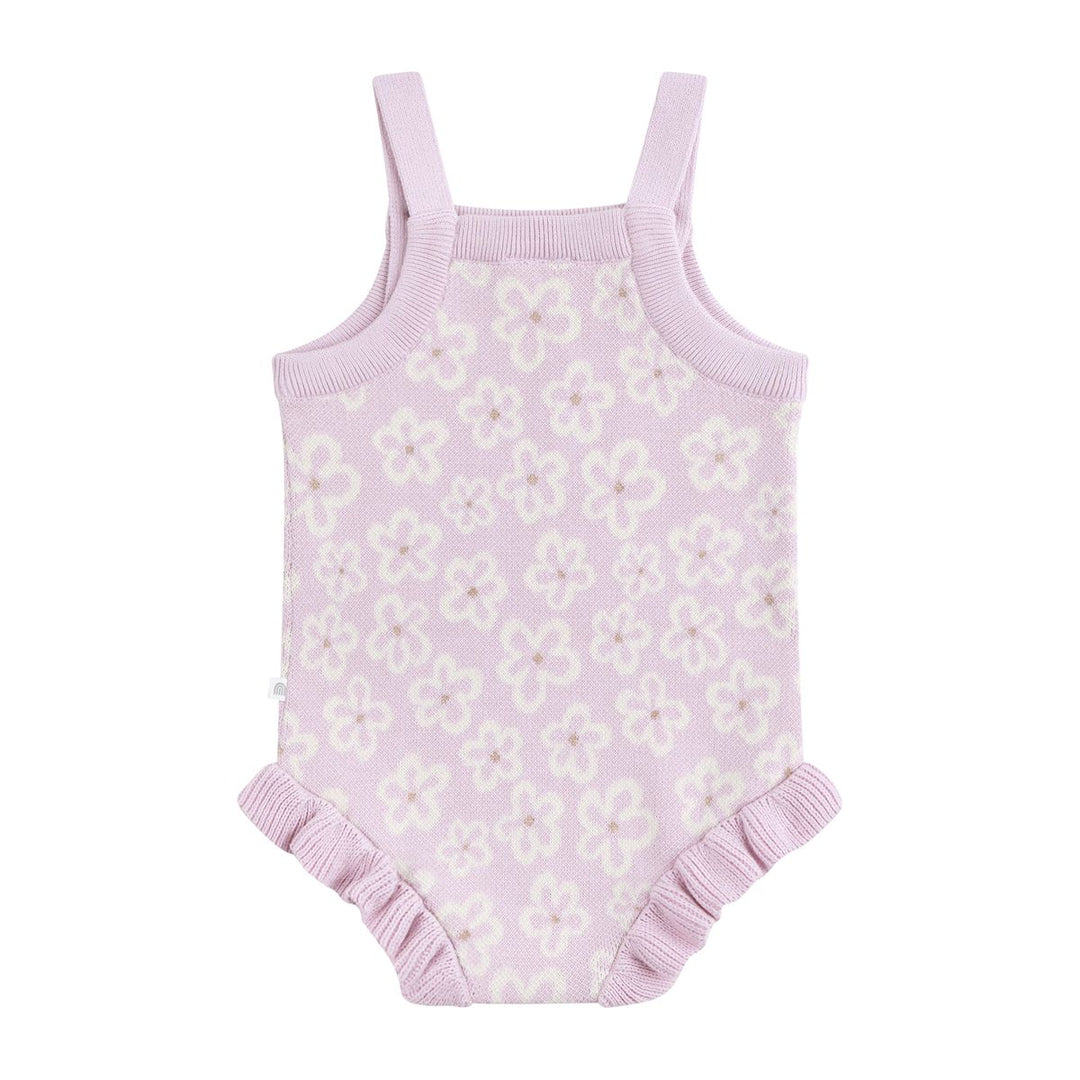 Romper | Knit Frill - Frangipani