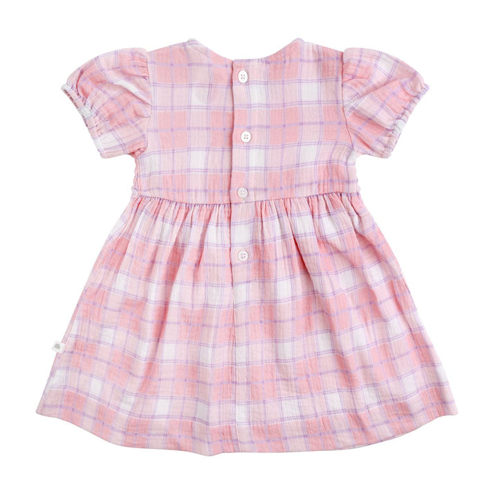 Dress | Shirred - Check