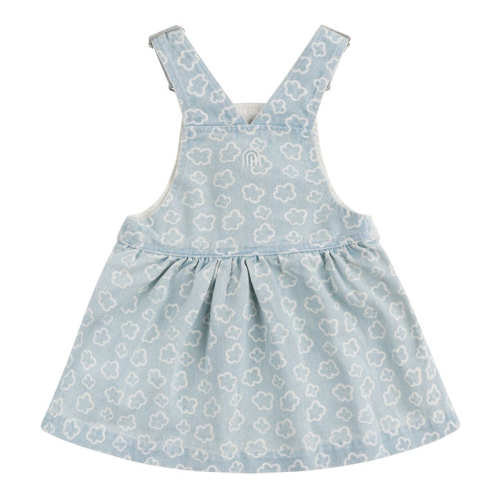 Pinafore | Washed Denim
