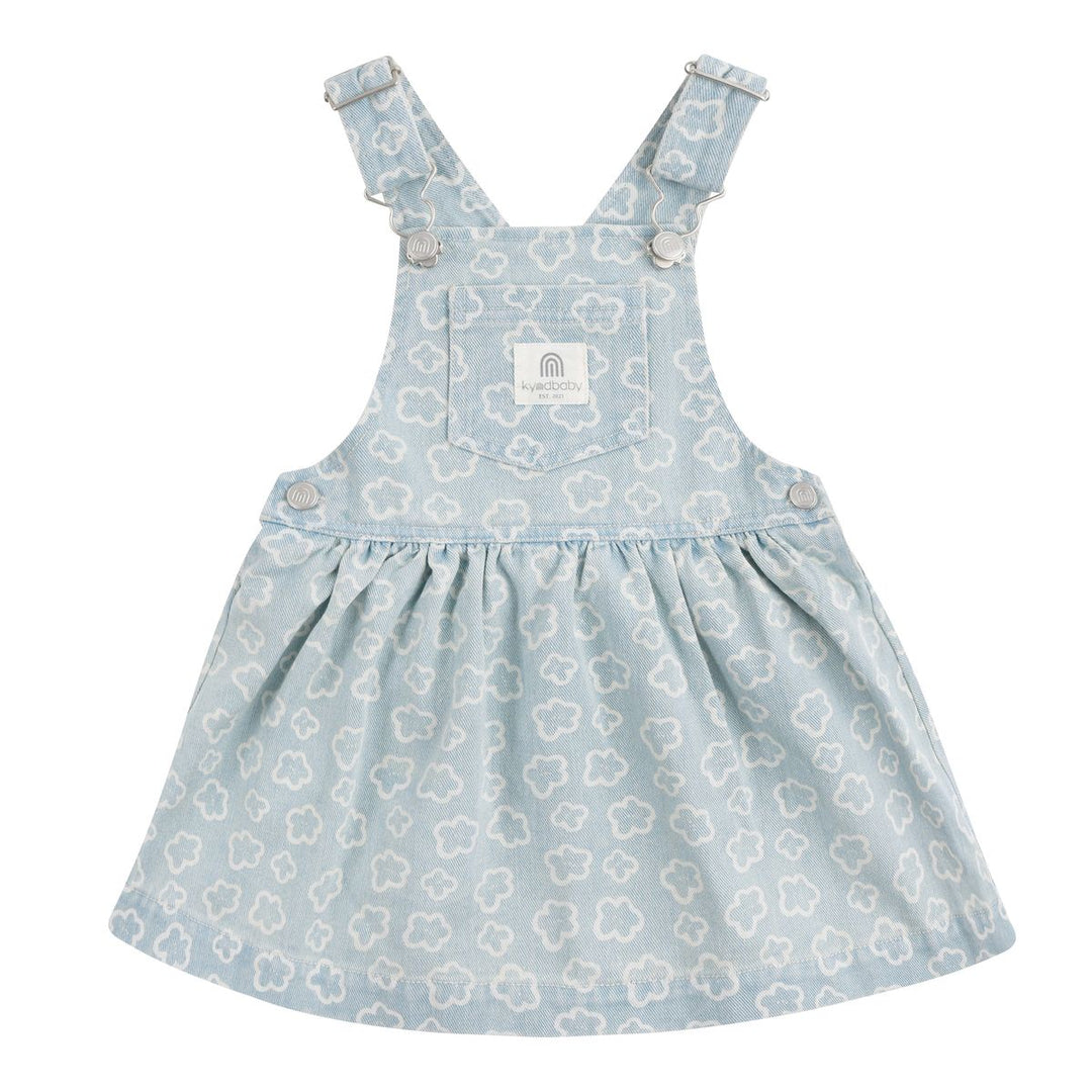 Pinafore | Washed Denim