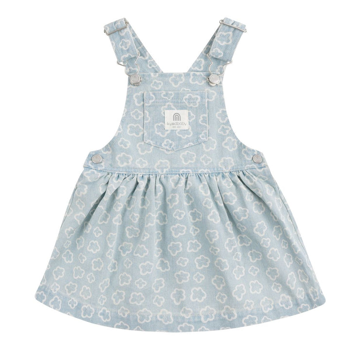 Pinafore | Washed Denim