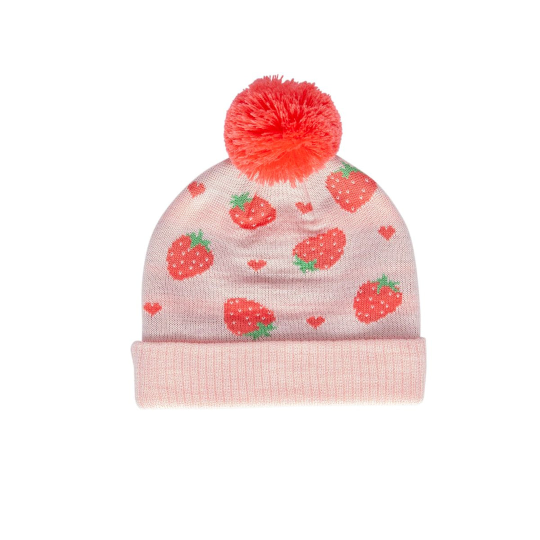 Beanie | Strawberry Fields - Red, Pink and Green