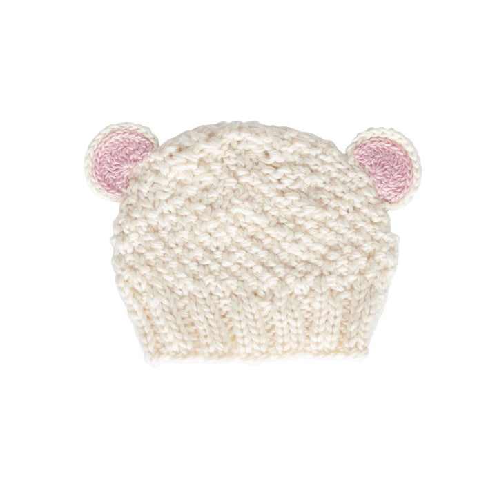 Beanie | Bear - Cream