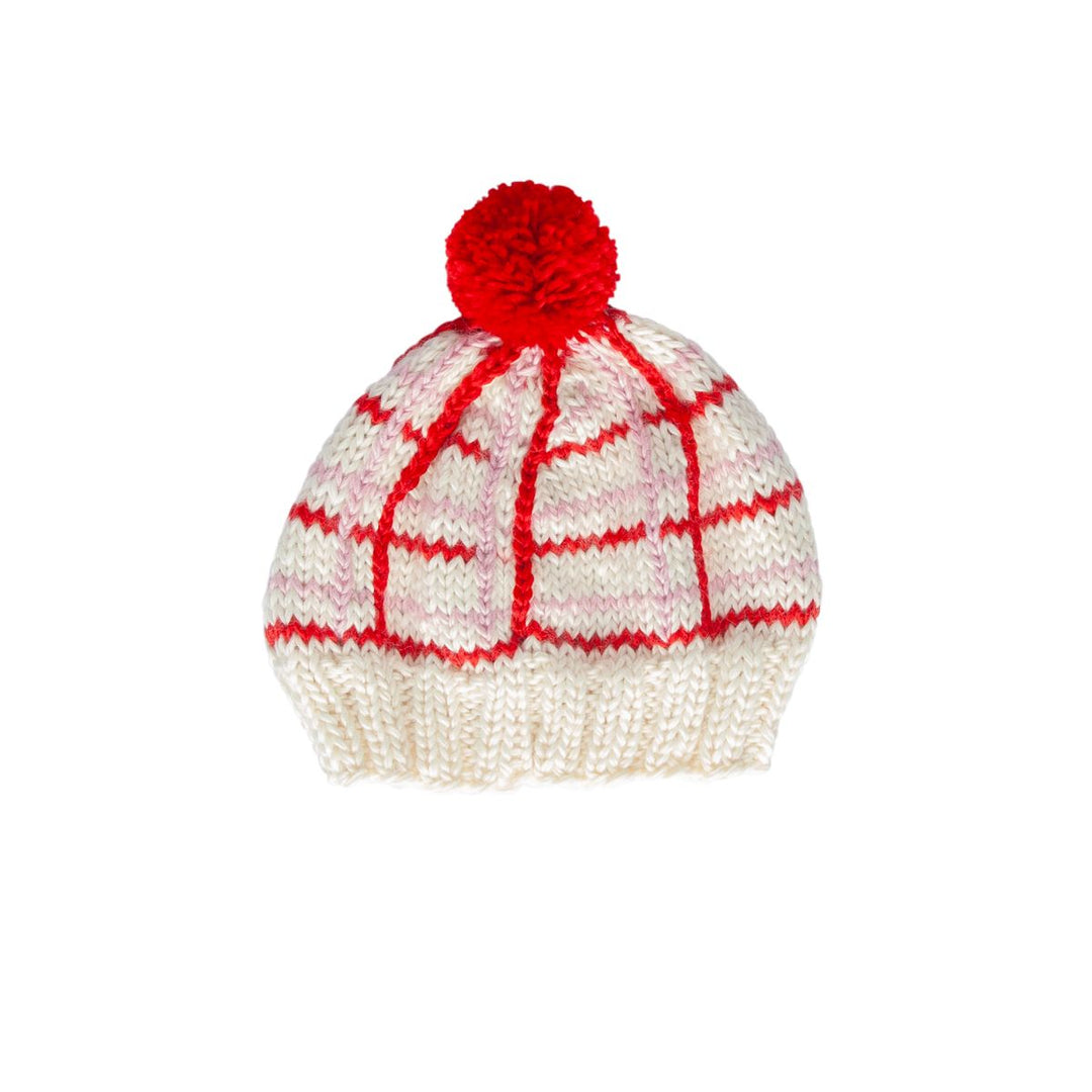 Beanie | Crossroads - Pink and Red