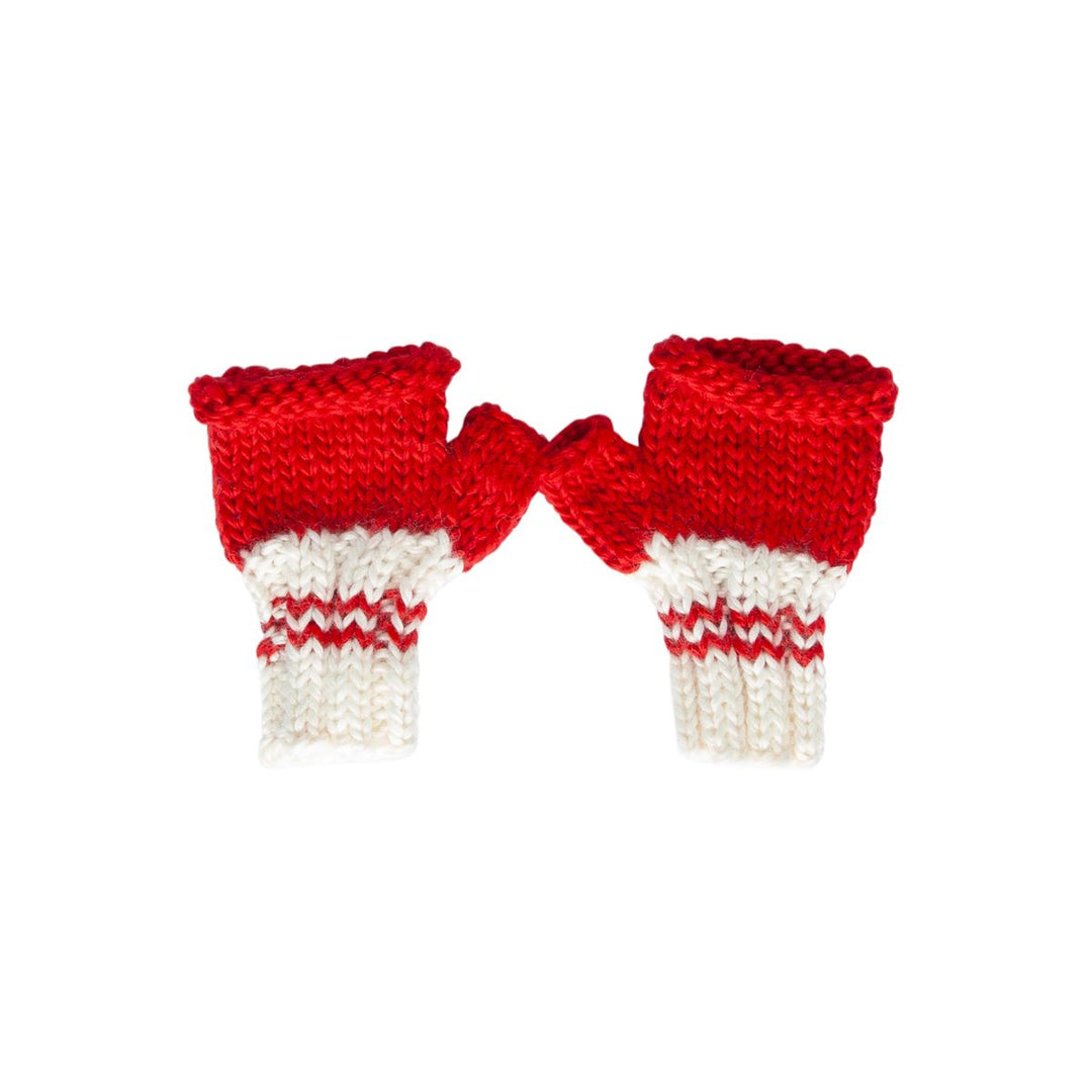 Mittens | Denmark - Red and Cream