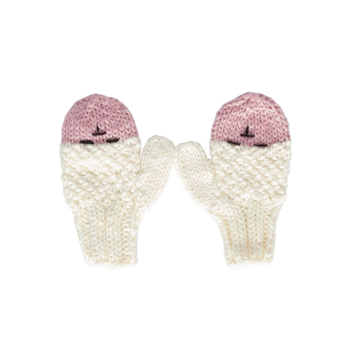 Mittens | Bear - Cream