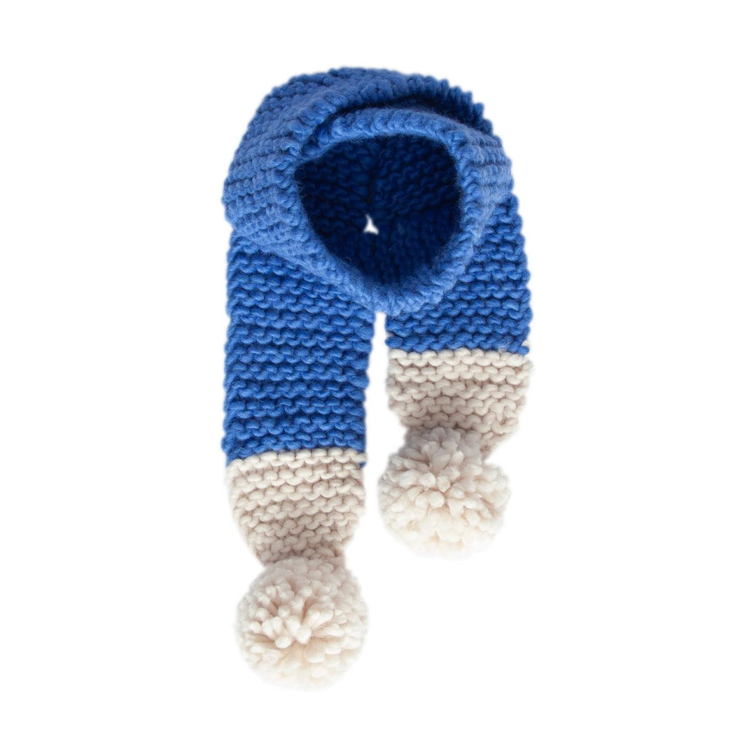 Scarf | Retro - Blue and Cream