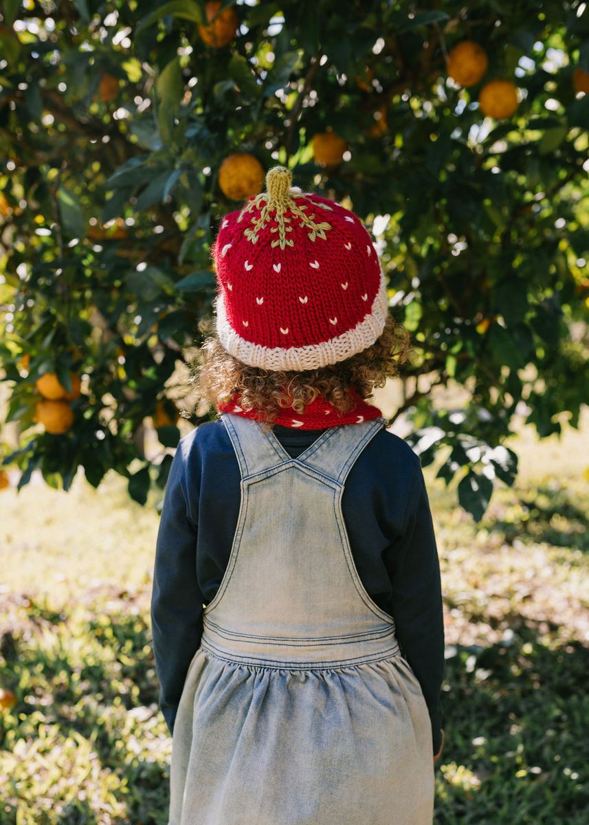 Beanie | Strawberry - Red