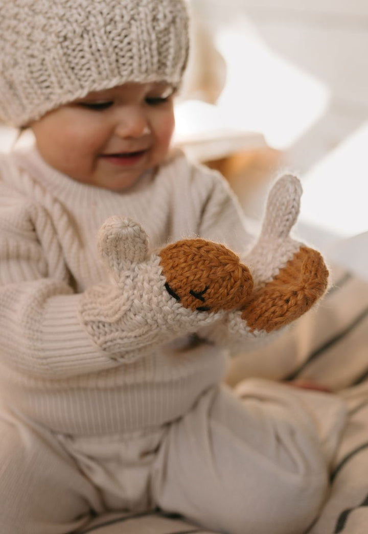 Mittens | Bear - Oatmeal