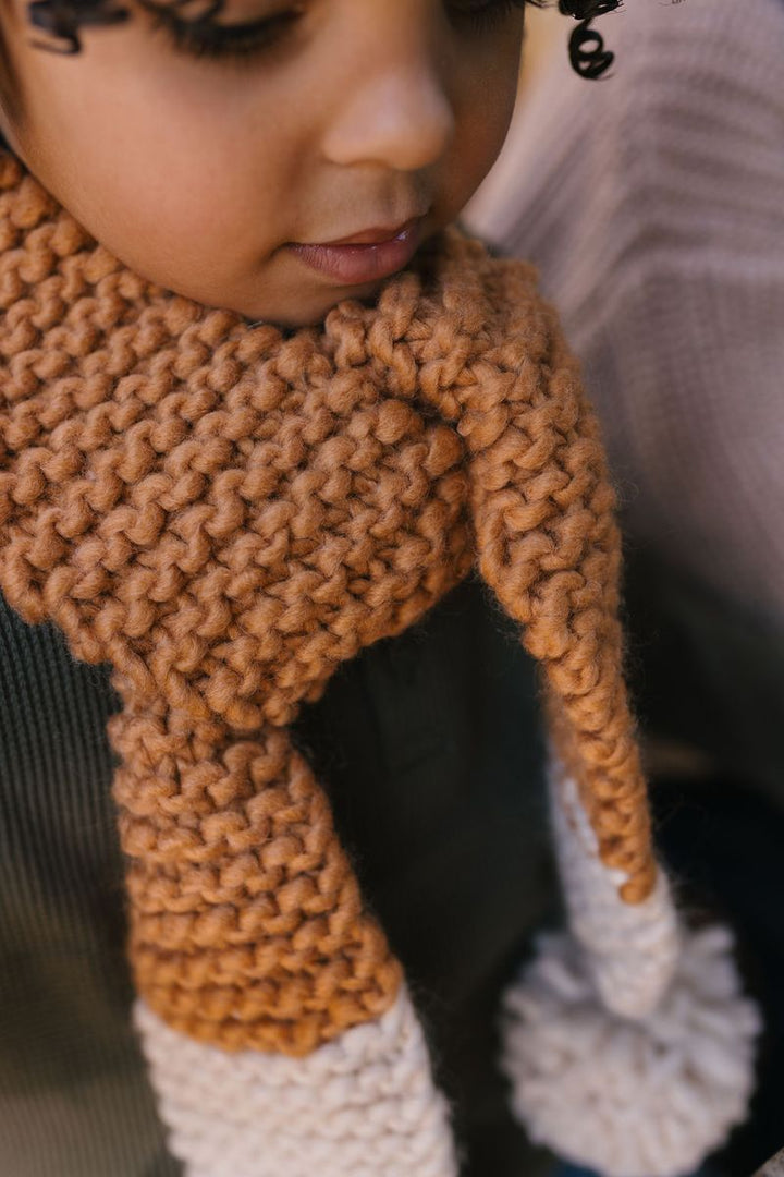 Scarf | Retro - Caramel and Cream