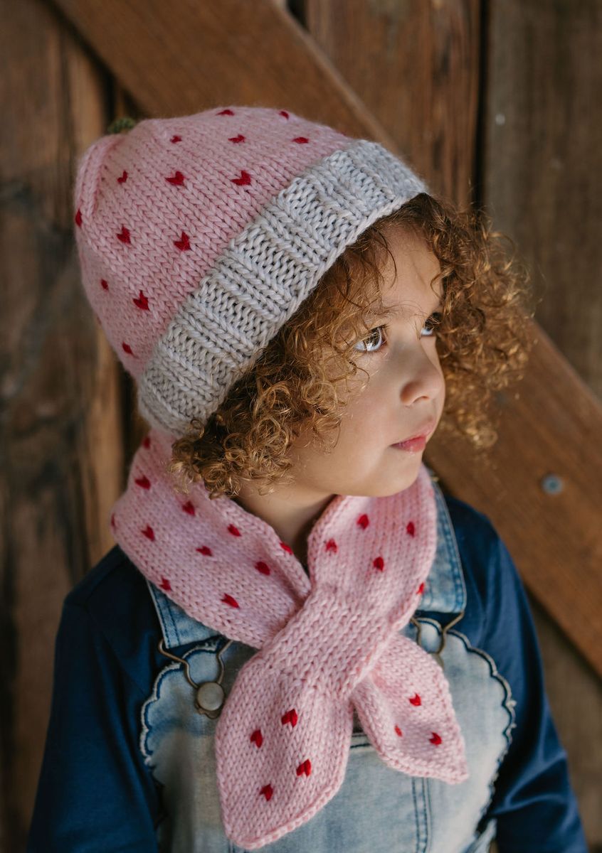 Scarf | Crossover - Cherry Pink