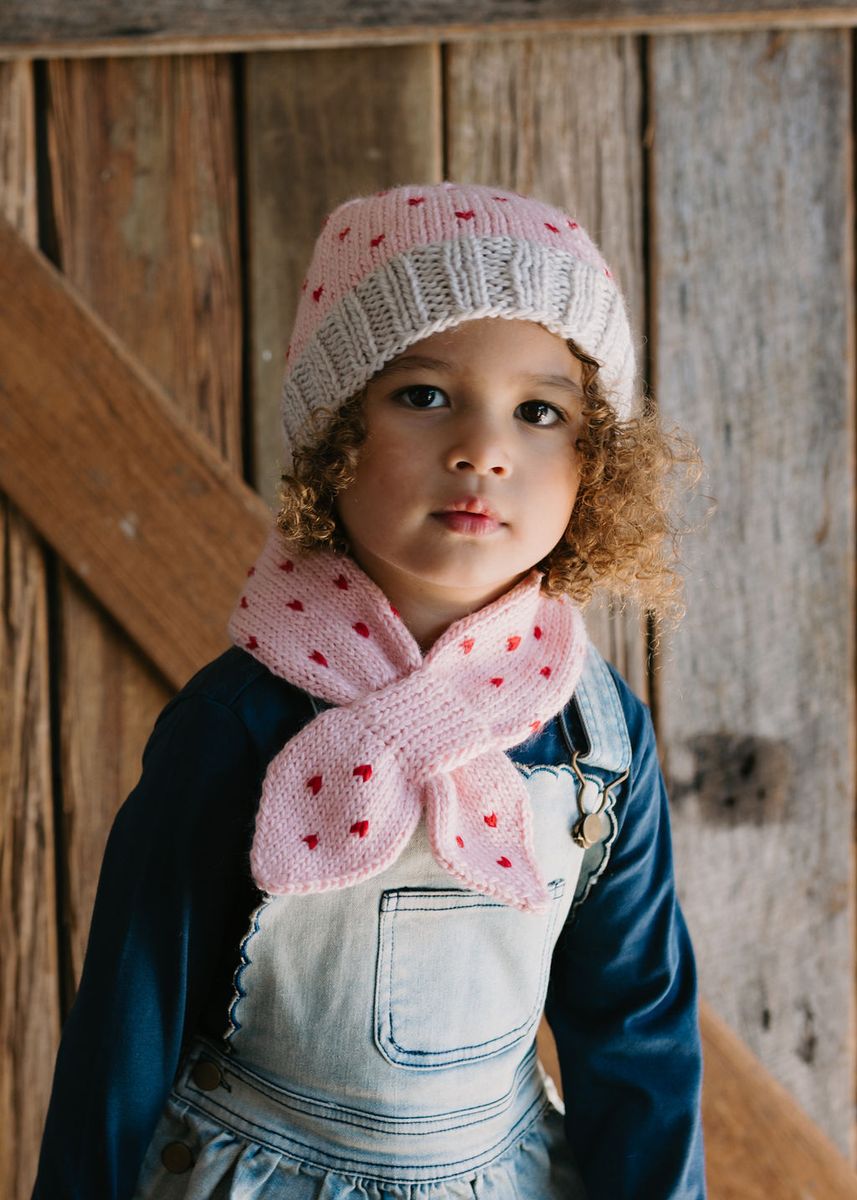 Scarf | Crossover - Cherry Pink