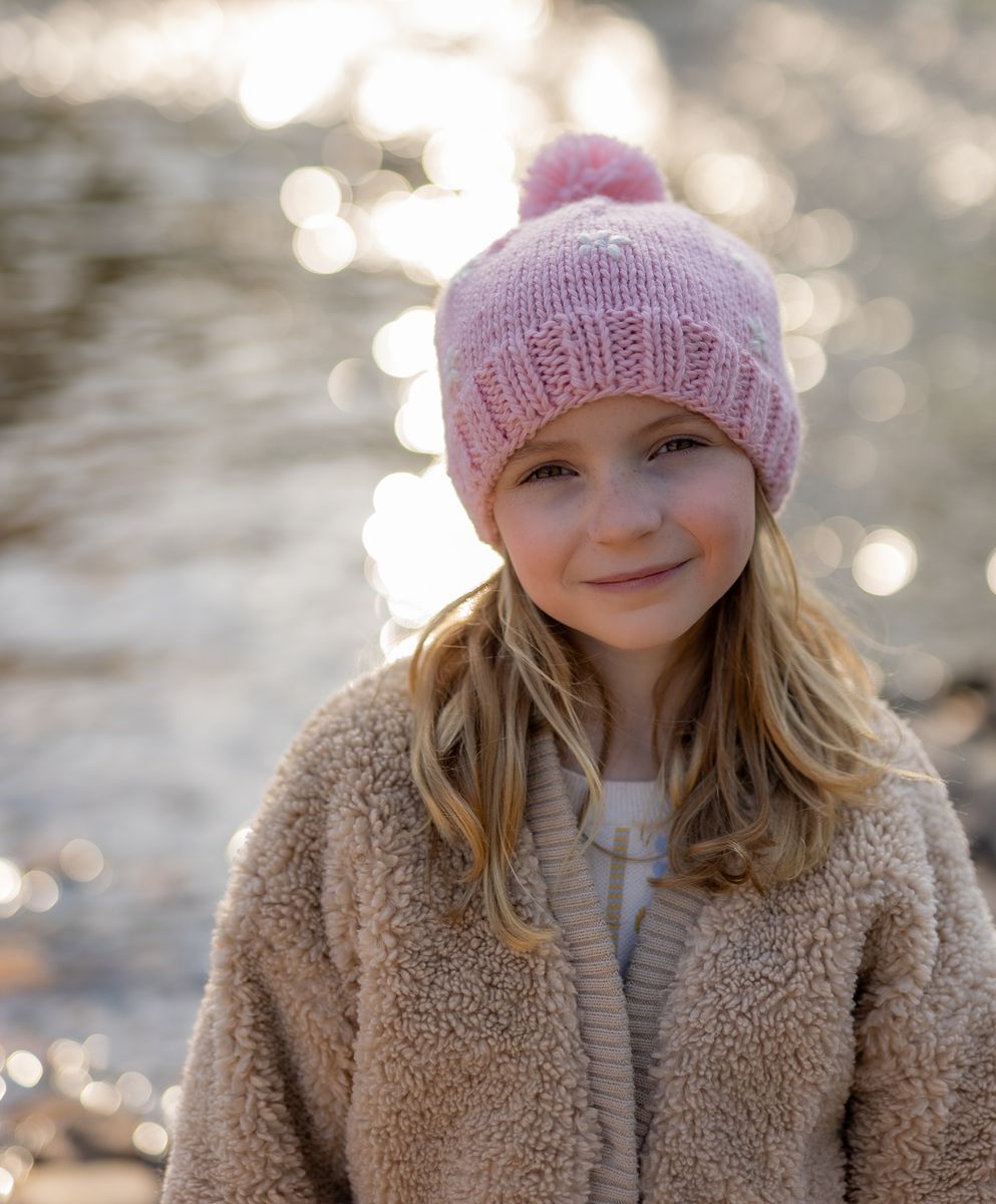 Beanie | Daisy - Pink