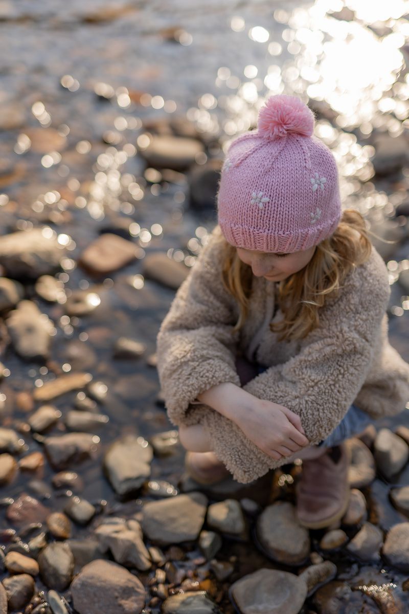 Beanie | Daisy - Pink