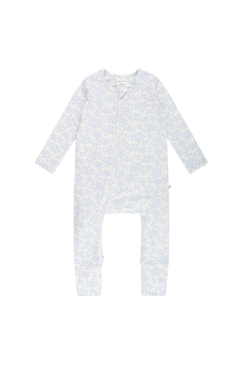 Onesie | Day or Night - Sky Coral