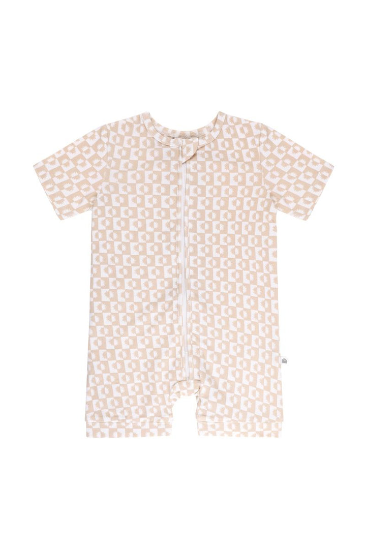 Onesie | Day or Night Short Sleeve - Neutral Sunrise