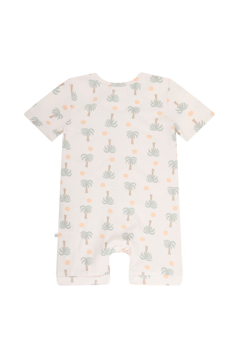 Onesie | Day or Night Short Sleeve - Palm Sunset