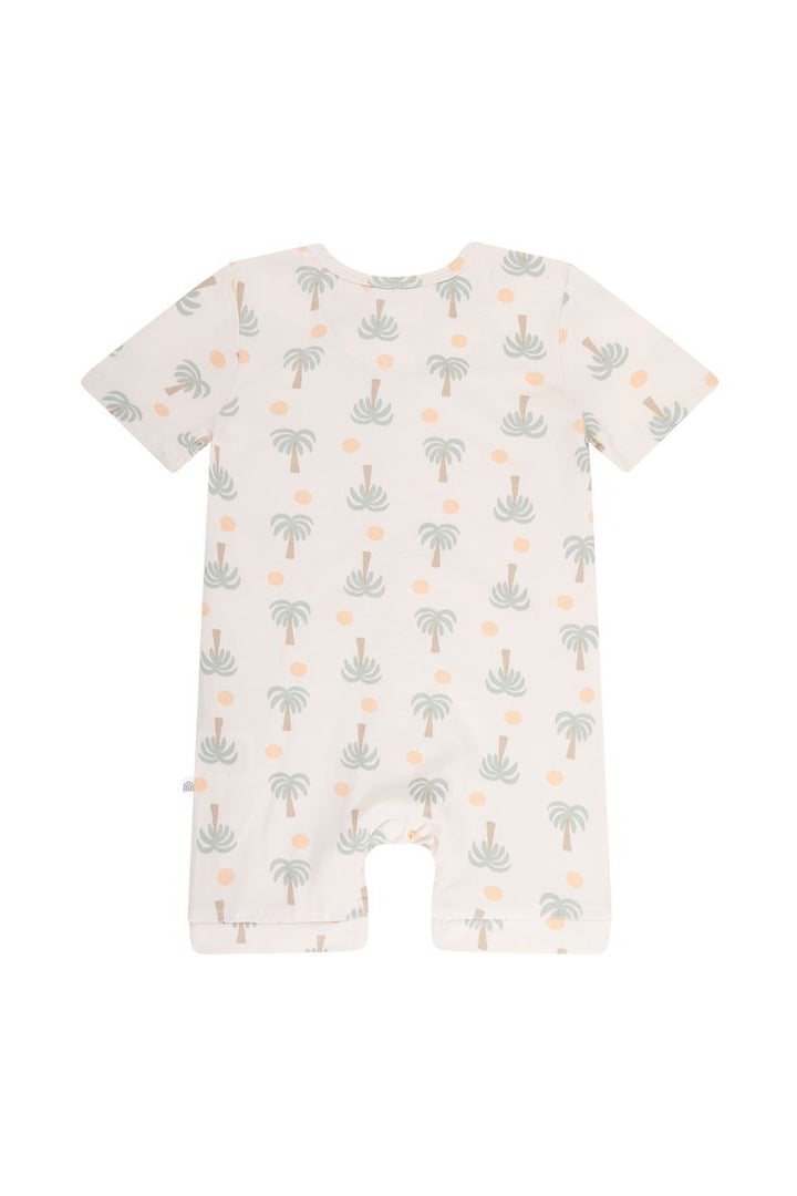 Onesie | Day or Night Short Sleeve - Palm Sunset