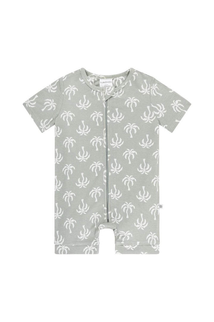 Onesie | Day or Night Short Sleeve - Palm Tree