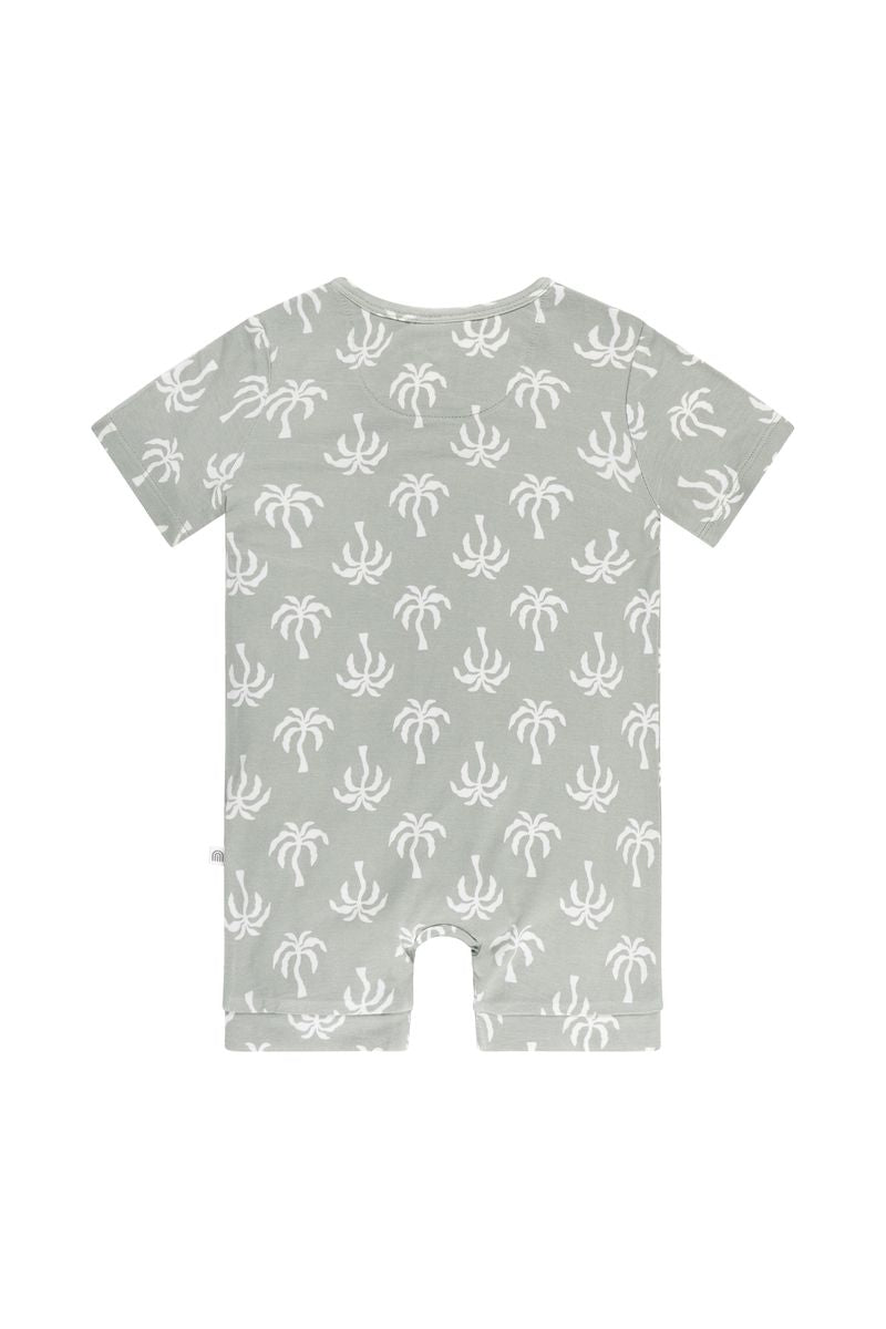 Onesie | Day or Night Short Sleeve - Palm Tree