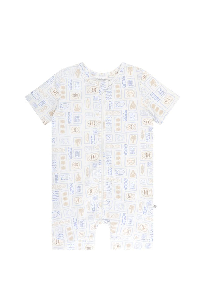 Onesie | Day or Night Short Sleeve - Salty Shores