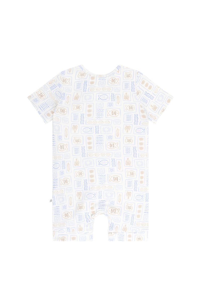 Onesie | Day or Night Short Sleeve - Salty Shores