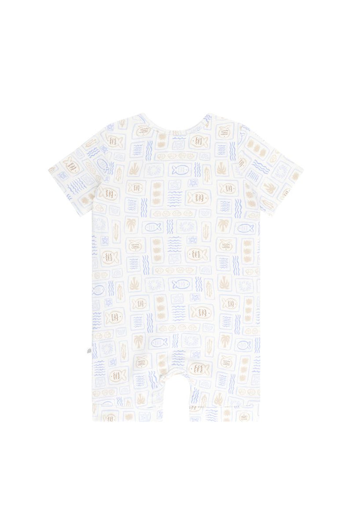 Onesie | Day or Night Short Sleeve - Salty Shores