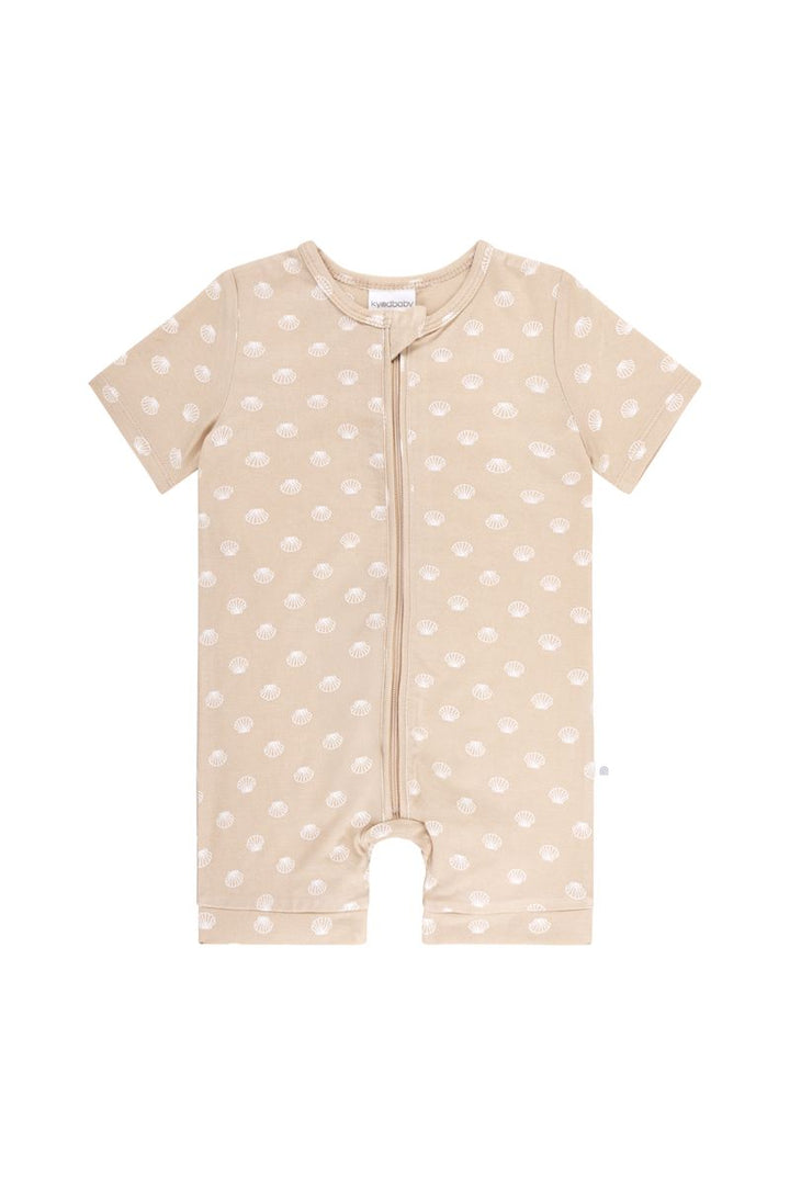 Onesie | Day or Night Short Sleeve - Seashells