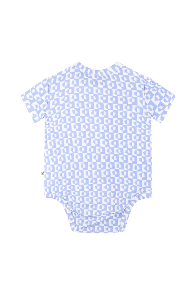 Bodysuit | Short Sleeve - Blue Sunrise