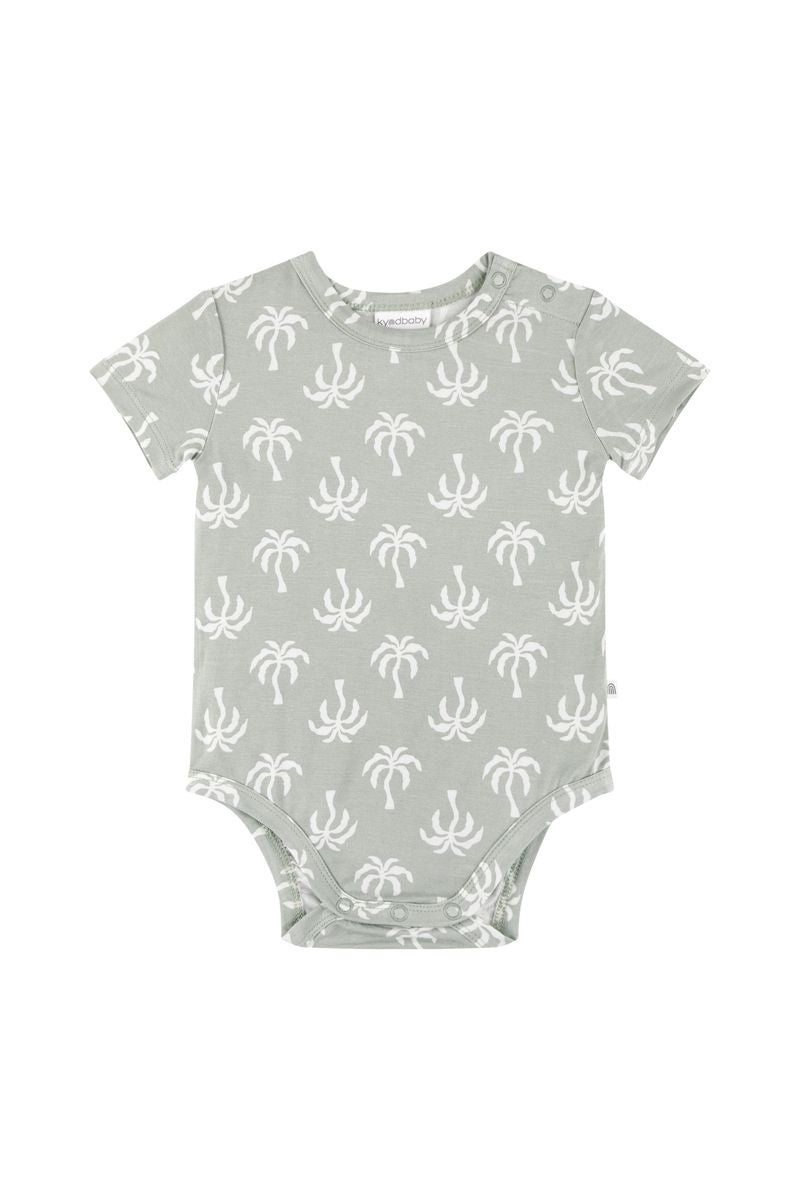 Bodysuit | Short Sleeve - Palm Tree