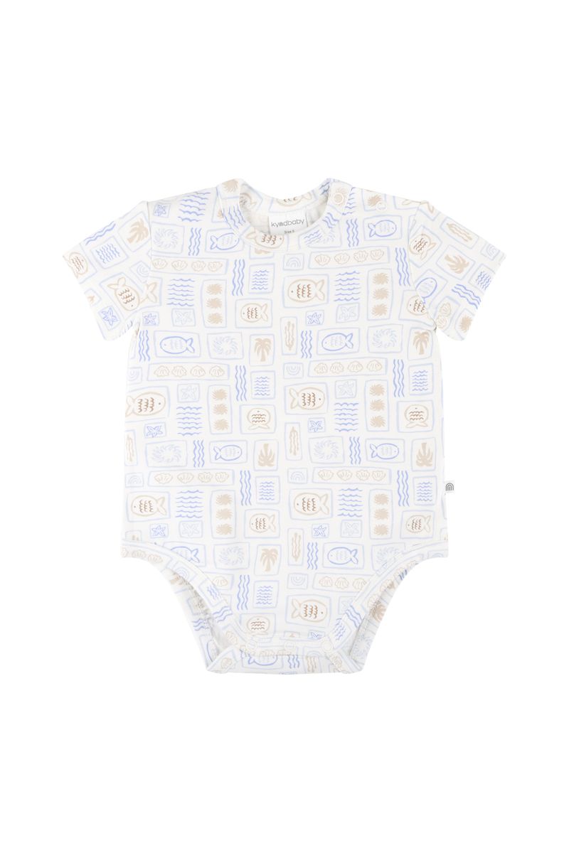 Bodysuit | Short Sleeve - Salty Shores