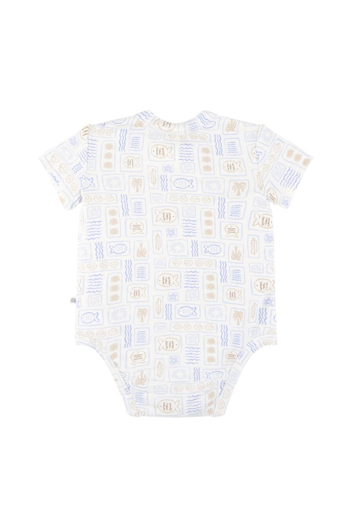 Bodysuit | Short Sleeve - Salty Shores
